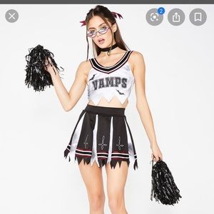 Vampire cheerleader Halloween costume